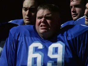 Ron Lester in a scene from Varsity Blues. (Handout)