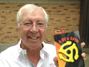 Veteran radio host Dick Williams has written a book called A DJ?s Spin. (DEREK RUTTAN, The London Free Press)