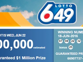 (Lotto 649 website)
