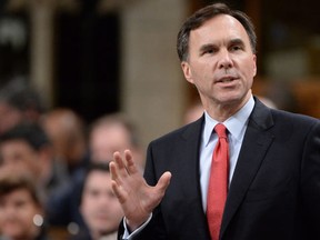 Finance Minister Bill Morneau answers a question during Question Period in the House of Commons on Parliament Hill in Ottawa on Thursday, June 16, 2016. Morneau meets his provincial and territorial counterparts in Vancouver on Monday and one of the key agenda items is going to be the federal Liberals' wish to expand the Canada Pension Plan. (THE CANADIAN PRESS/Adrian Wyld)