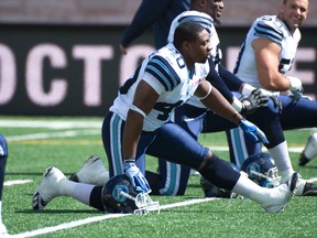 Canadian Herve Tonye-Tonye was among the Argos cuts on Sunday. (Postmedia Network/Files)