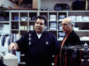 Larry David and Jeff Garlin in a scene from Curb Your Enthusiasm. (Handout photo)
