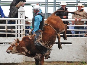 The 10th annual Buffalo Hills Bullriding event takes place this Wednesday at the Arrowwood rodeo grounds. Vulcan Advocate file photo