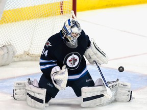 The Jets have re-signed Michael Hutchinson to a two-year deal. (James Carey Lauder-USA TODAY Sports file photo)