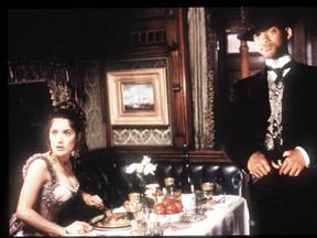 Will Smith and Salma Hayek in Wild Wild West. (Handout photo)