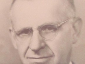 The late Rev. Earle Waghorne was an inventor, musician and builder who left his mark at Mandaumin United Church in the 1920s and 1930s. The congregation is holding its final service Sunday at 2 p.m. (Handout)