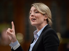 Heritage Minister Melanie Joly answers a question during Question Period in the House of Commons on Parliament Hill in Ottawa on Thursday, June 16, 2016. The federal Liberal government has enlisted the independent Public Policy Forum to assess the state of Canada's struggling news industry as it mulls over potential policy options. THE CANADIAN PRESS/Adrian Wyld