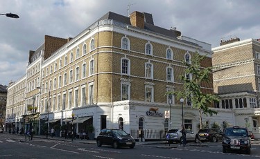In this May 26, 2015 photo, The Citadines Kensington apartment hotel appears on Gloucester Road in London.  The hotel is four blocks from the Gloucester Road tube station and has plenty of restaurants nearby. (AP Photo/Ross D. Franklin)