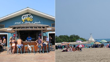 PORT STANLEY, ONT.: This is a wonderful stretch of sand on Lake Erie, with fun cafes and places to try great summer food. There’s a lively beachfront restaurant and bar called GT’s On The Beach, where the sign on the enormous patio says “Sand, Suds and Sizzle.” If you wander a few feet down the beach you’ll find a legendary ice cream/snack/lunch spot called Mackie’s, where they serve up sweet Orangeade and baskets of fries the size of a smart car. A few blocks away are several B&Bs; worth checking out and some fun shops, including a natural snack spot called Barb’s Brickle. (JIM BYERS/Special to Postmedia Network)