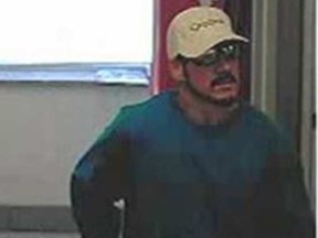 Police are seeking this man in connection with a bank robbery on Preston Street June 16. Police Handout