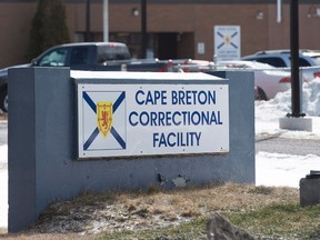 The Cape Breton Correctional Facility is seen in Sydney, N.S. on Monday, March 14, 2016. Jason LeBlanc died in custody at the centre in January. THE CANADIAN PRESS/Andrew Vaughan