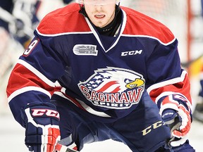QRD grad Brady Gilmour of the OHL's Saginaw Spirit is one of four Red Devils products to be invited to Hockey Canada camps this summer. (OHL Images)