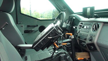 The Winnipeg Police Service unveiled their new GURKHA tactical armoured rescue vehicle Wednesday, June 22, 2016
. Police recently took possession of the $343,000 vehicle, manufactured by Terradyne Armoured Vehicles in Newmarket, Ont.