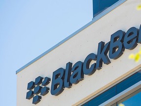 BlackBerry's headquarters in Waterloo, Ont., is shown on Wednesday, June 22, 2016. THE CANADIAN PRESS/Eduardo Lima