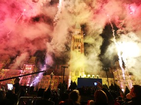 Opening of the Christmas Lights Across Canada on Parliament Hill in Ottawa, December 02, 2015.  Jean Levac/ Postmedia