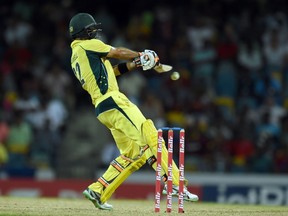 Australian cricketer Glenn Maxwell helped his country to a stunning win over the West Indies on Wednesday and a place in Sunday’s Tri-Nation Series final. (AFP)