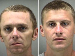Chadwick Heath (left) and Michael Roberts. (Montgomery County Jail/HO)