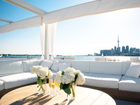For your summer soiree decor, take inspiration from your favourite patios in the city, like Cabana Pool Bar.