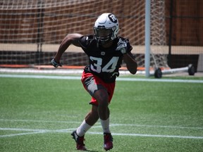 Redblacks defensive back Jonathan Rose. (Tim Baines, Ottawa Sun)