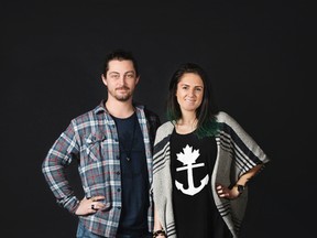 Illbury and Goose co-founders Dan Phillips (left) and Meghan Kraft. (Photo submitted)