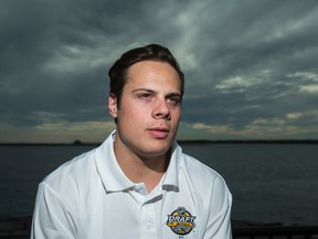 NHL draft prospect Auston Matthews during a media availability at Erie Basin Marina in Buffalo on June 23, 2016. (Ernest Doroszuk/Toronto Sun/Postmedia Network)