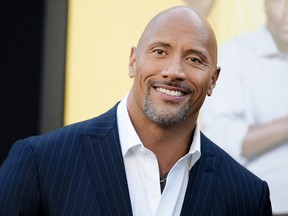 Dwayne Johnson attends the LA Premiere of "Central Intelligence" held at the Regency Village Theater on Friday, June 10, 2016, in Los Angeles. (Photo by Richard Shotwell/Invision/AP)