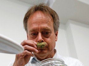 Marijuana activist Marc Emery re-opened the Cannabis Culture store on Queen St and began selling pot to customers on Friday June 24, 2016. Michael Peake/Toronto Sun/Postmedia Network