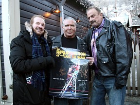 Diamond Dallas Page, Scott Hall and Jake (The Snake) Roberts. (Getty Images)