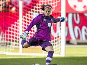 Team Canada’s hopes will rest on Stephanie Labbé for the 2016 Olympics in Rio. - Photo courtesy of Canada Soccer