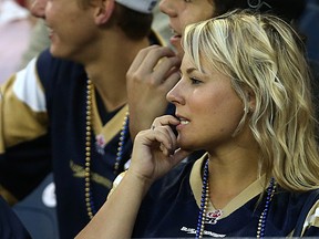 It was nail-biting time for some Winnipeg Blue Bombers fans as they took on the Montreal Alouettes at Investors Group Field on Friday. (KEVIN KING//Winnipeg Sun)