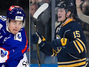 The Auston Matthews vs. Jack Eichel rivalry should be a special one, based on their skill sets. (Postmedia Network file photos)