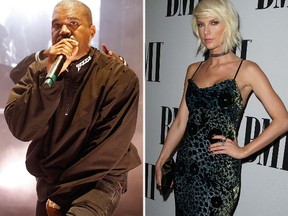 Kanye West and Taylor Swift. (WENN.COM)