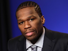 In this Oct. 26, 2011 file photo, Rapper and businessman Curtis Jackson III, known as 50 Cent, poses during an interview in New York. AP Photo/Richard Drew, File)