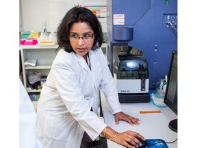 Dr. Lakshmi Krishnan, the director of research and development in immunology and the program leader in vaccines and immunotherapeutics at the NRC will be testing oxidized beta carotene with her team of scientists. DANIEL GAMACHE