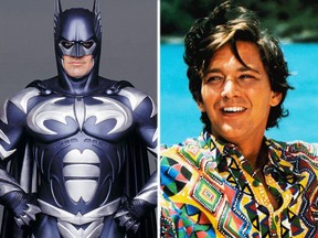 George Clooney in "Batman & Robin" and Andrew McCarthy in "Weekend at Bernie’s II."