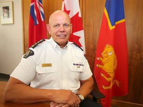 New Manitoba commander for the RCMP, Scott Kolody, poses for a picture in Winnipeg, Man. Monday June 27, 2016.
