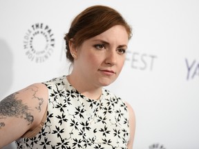 Lena Dunham has taken aim at Kanye West for creating a "disturbing" new music video.  (Photo by Richard Shotwell/Invision/AP, File)