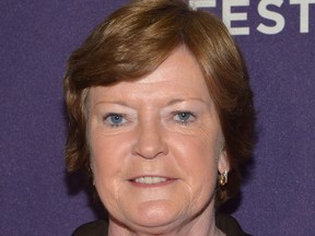 Former women's college basketball head coach Pat Summit attends the world premiere of ESPN movie "Pat XO" in New York City on April 21, 2013. (Mike Coppola/Getty Images/AFP)