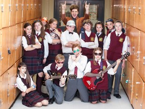 Cast members of the upcoming Original Kids Theatre Company production of School of Rock.