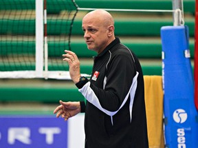 Canadian volleyball coach Glenn Hoag. (Codie McLachlan, Postmedia Network file)