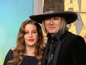 Lisa Marie Presley and Michael Lockwood. (WENN.COM)