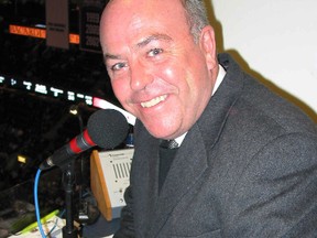 Andy Frost had been the Toronto Maple Leafs public address announcer at the Air Canada Centre. (Joe Warmington/Toronto Sun)