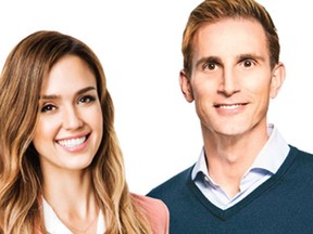 The Honest Company founders, Jessica Alba and Christopher Gavigan.