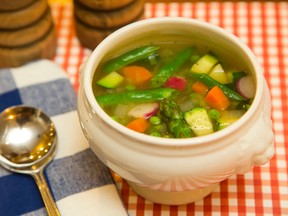 Seasonal Vegetable Soup. (MIKE HENSEN, The London Free Press)