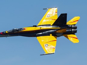 Canada's CF-18 Hornet . (Luke Hendry/Postmedia Network)