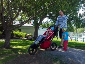 A specialized stroller for a seven-year-old boy with cerebral palsy was allegedly stolen on Monday afternoon. The Edmonton Police Service is asking for the public's help to locate the stroller.