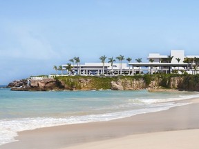 Four Seasons Hotels and Resorts is taking over management of a luxury seaside resort on the Caribbean island of Anguilla, the company said Wednesday. (Courtesy Four Seasons Hotels and Resorts)