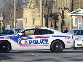 London police car