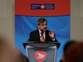 Canada Post President and CEO Deepak Chopra. THE CANADIAN PRESS