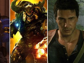 "Overwatch," "Doom" and "Uncharted 4: A Thief's End" are three of Steve Tilley's picks for the best video games that have come out this year so far. (Supplied)